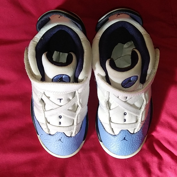 Air Jordan 6 Rings White Midnight Navy - Picture 2 of 8